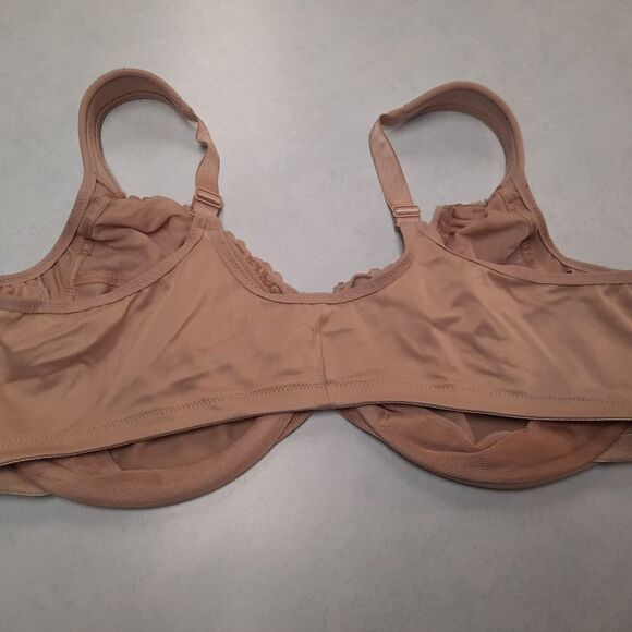 Glamorise Front Close Wonderwire Bra Cappuccino 1245 48DD - Picture 3 of 4
